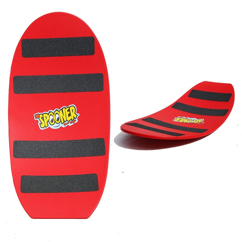Cloud b Spooner Boards Freestyle - Red, 25.5"L x 11.25"W - Image 1